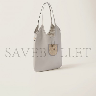 MIU MIU IVY LEATHER BAG 5BG231 (40*35cm)